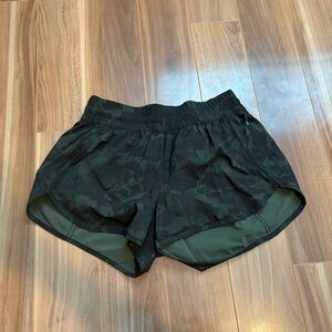 LULULEMON CAMO SHORTS